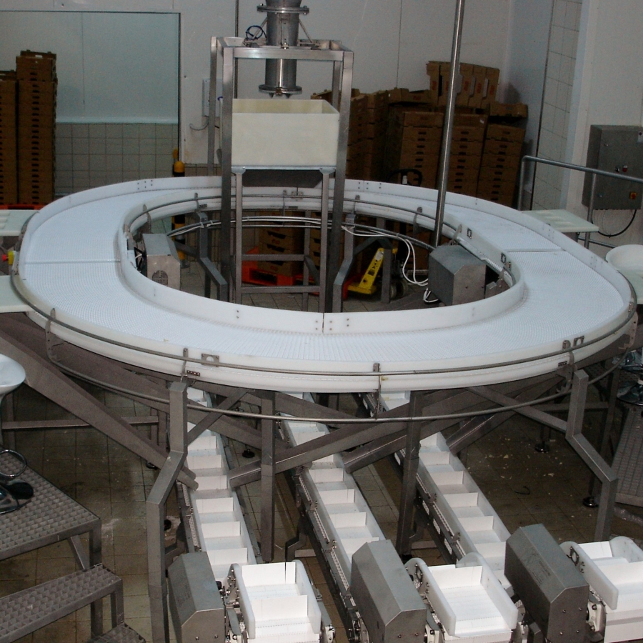 steer modular conveyor